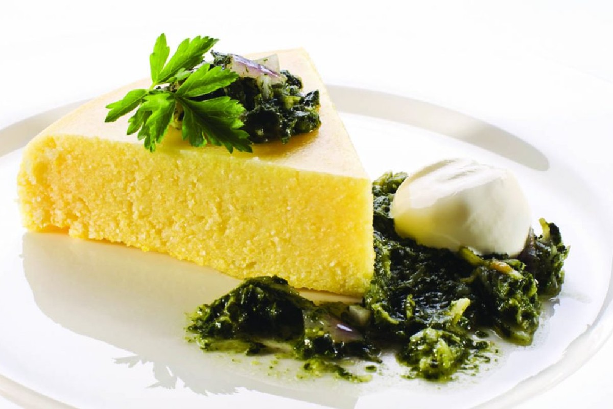 polenta cavolo nero e verza