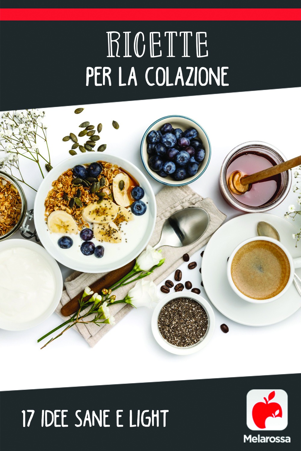Ricette per la colazione: 17 idee sane e light
