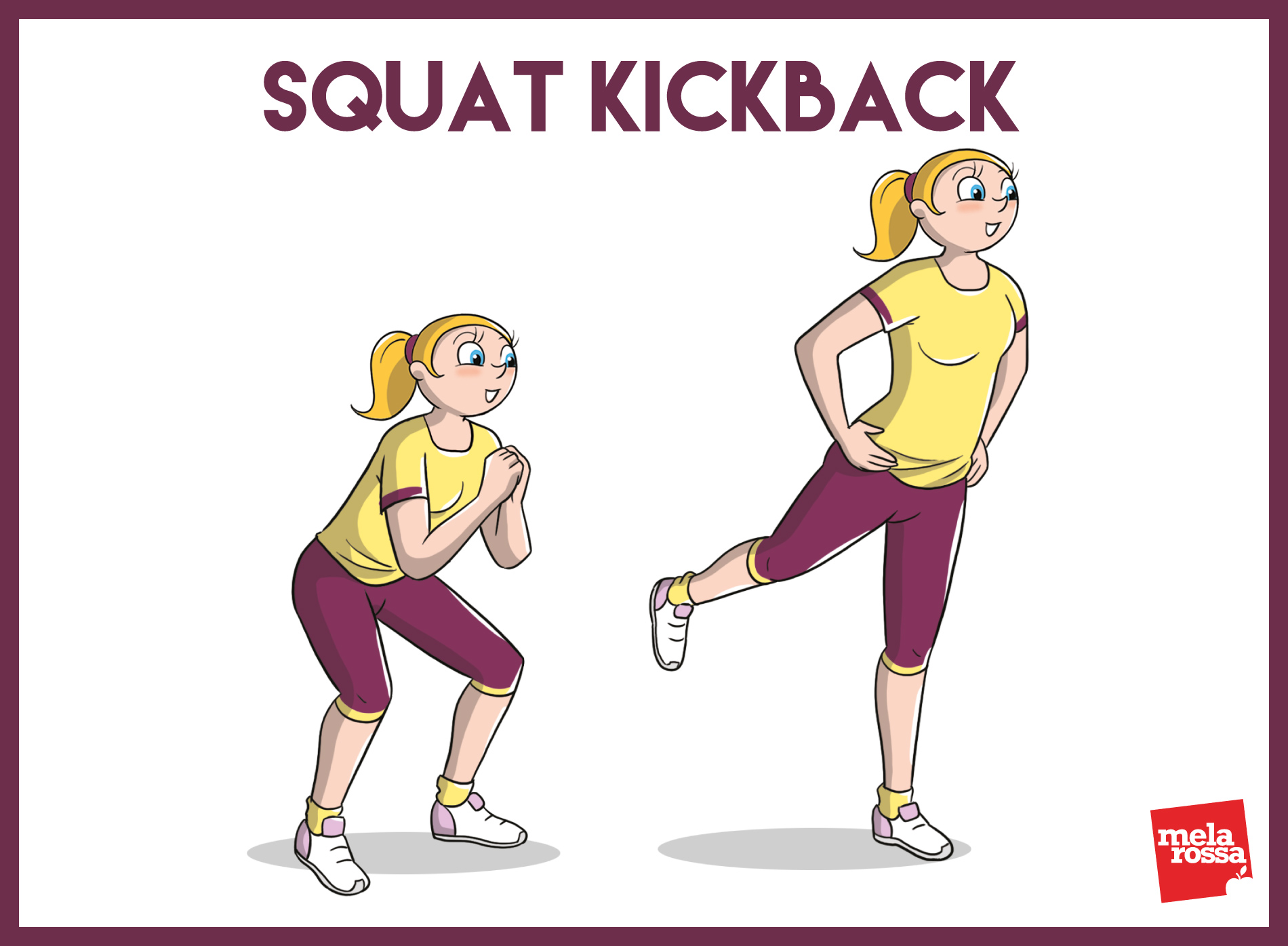 Risveglio muscolare: squat