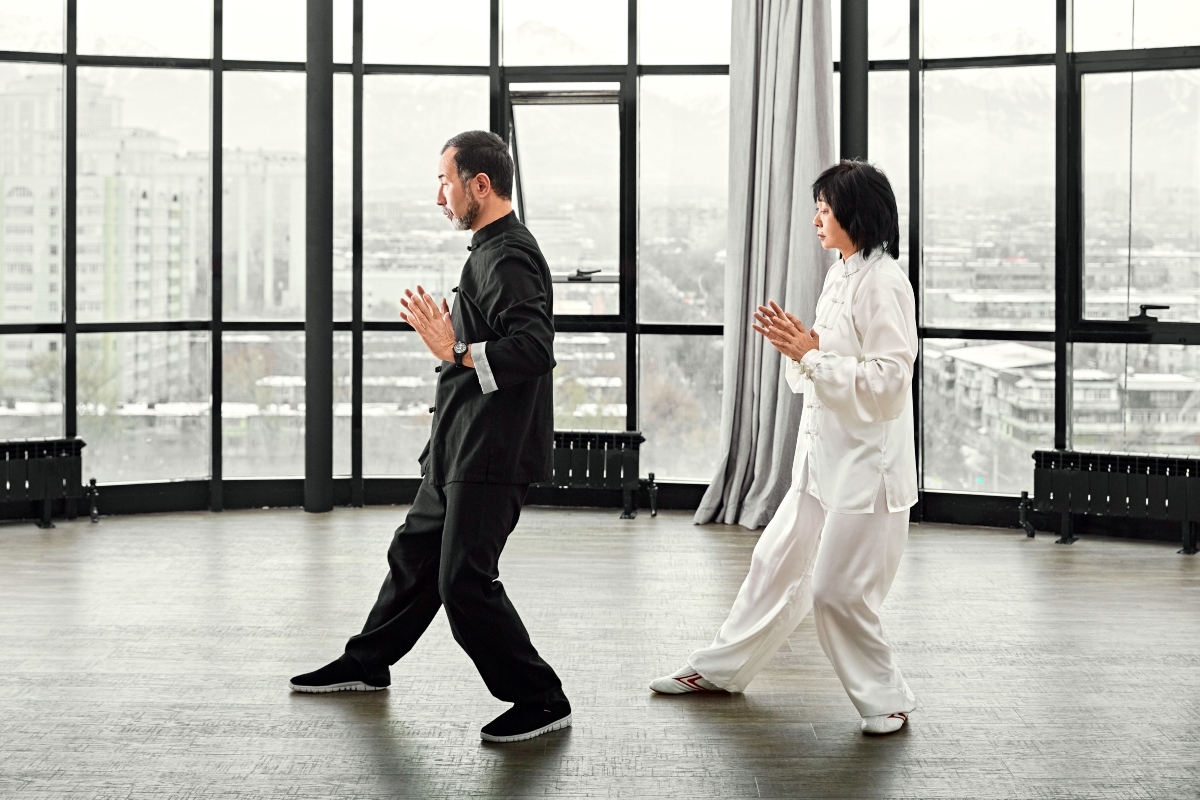 tai chi: allenamento in casa