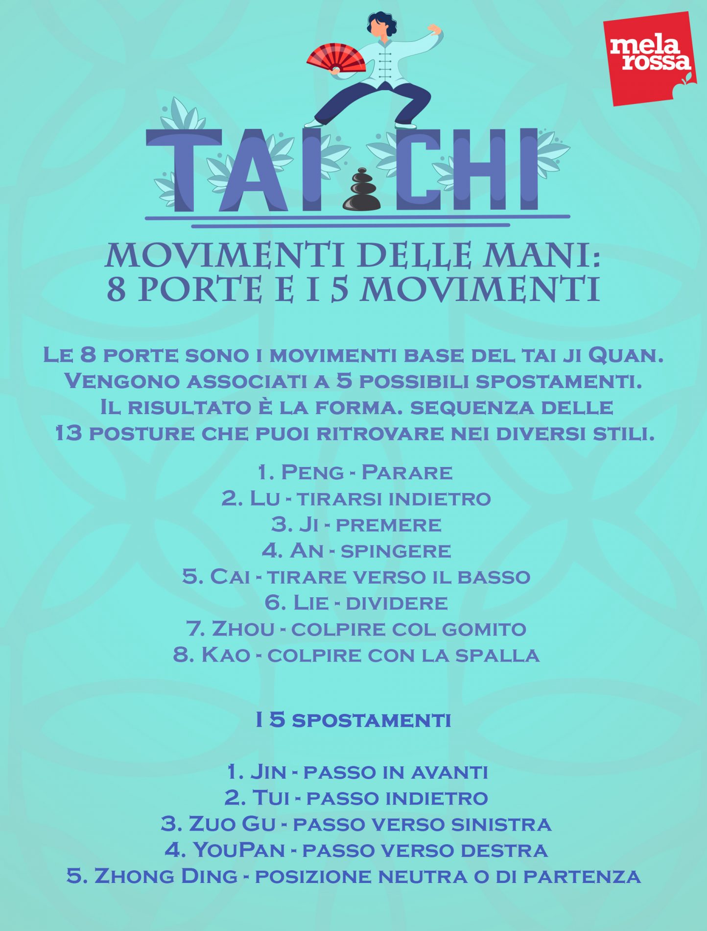 tai chi movimenti delle mani