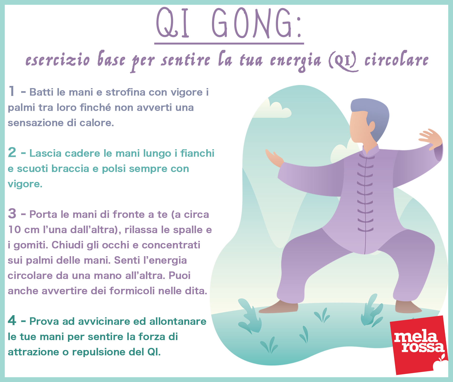 tai e qi gong: esercizio base per far circolare la tua energia