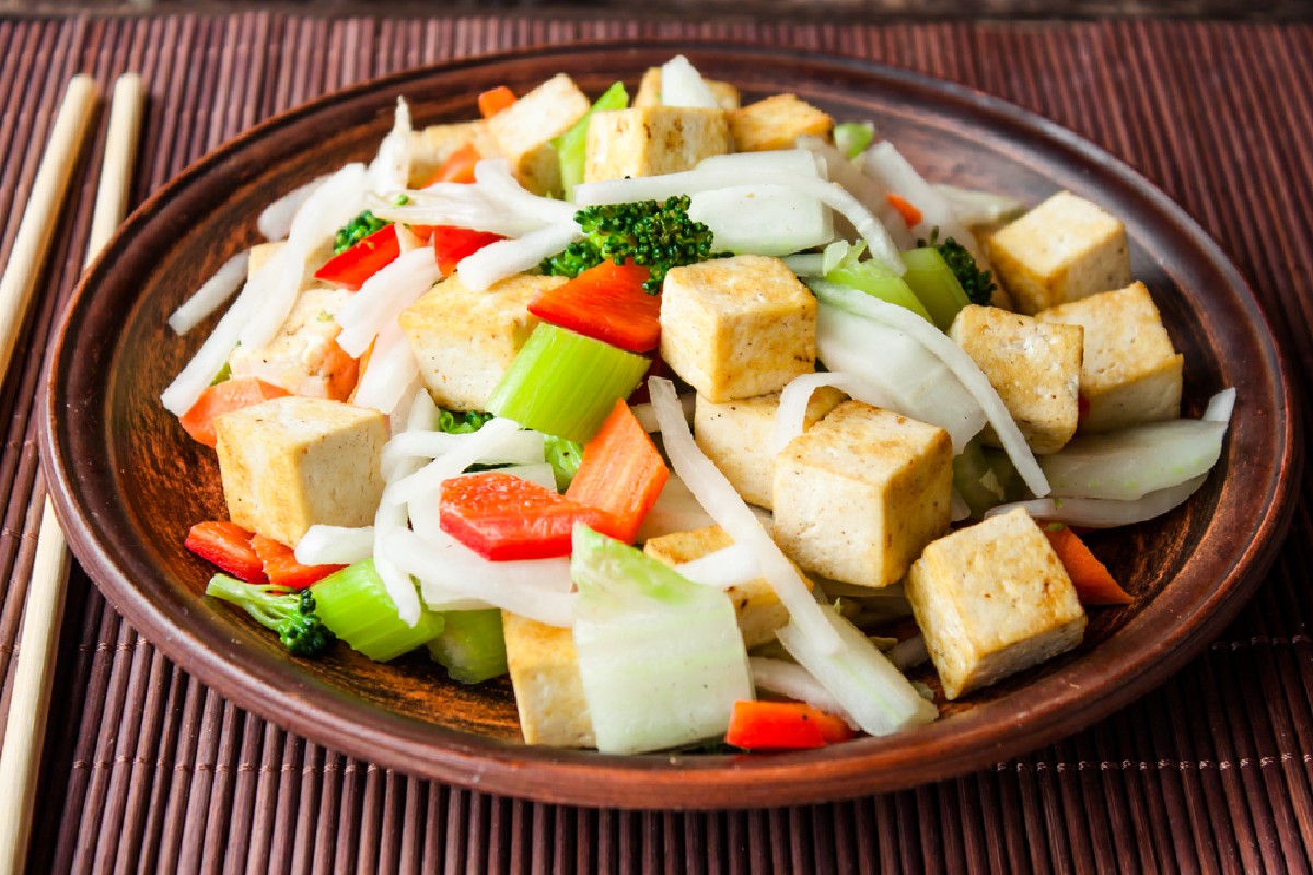 tofu verdura
