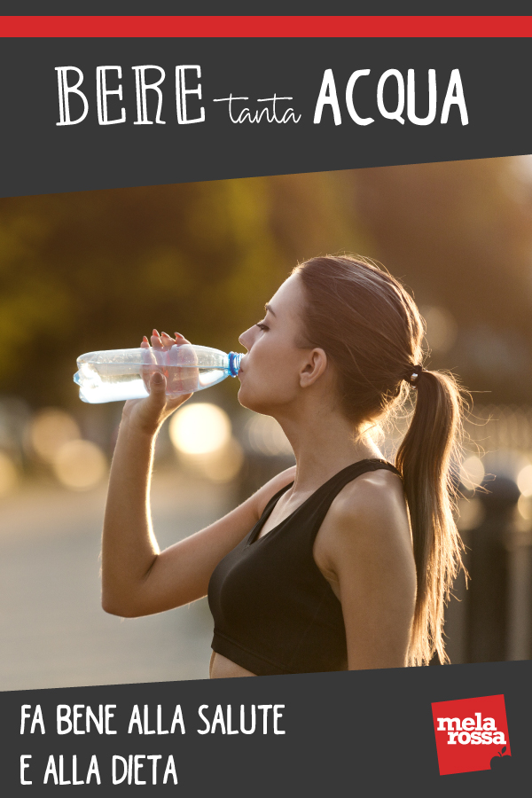 bere tanta acqua fa bene alla salute e alla dieta