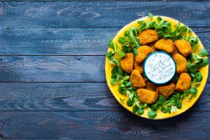 Bocconcini di pollo croccanti profumati all’orientale