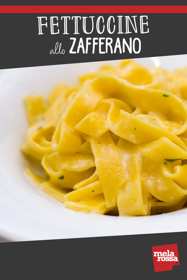 fettuccine allo zafferano