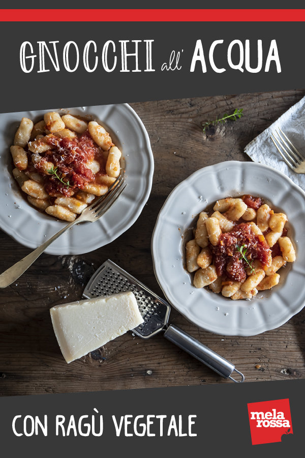 gnocchi allacqua ragù vegetale