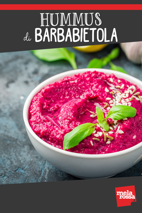 hummus di barbabietola