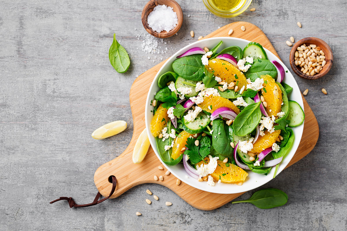 Insalata di arance variante