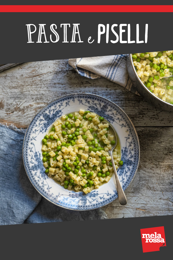 Pasta e piselli, la ricetta