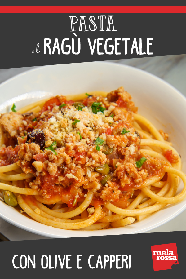 Pasta al ragù vegetale