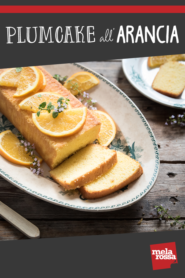 plumcake all'arancia