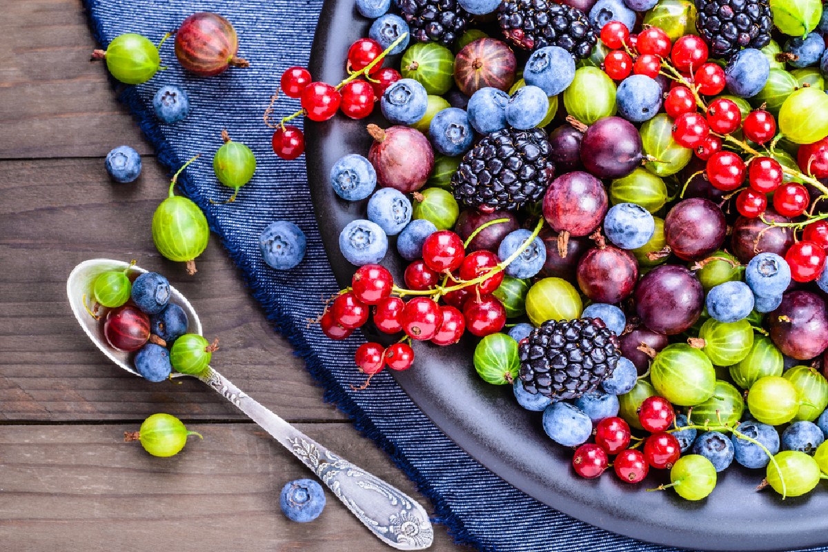 dieta in menopausa: frutti di bosco 