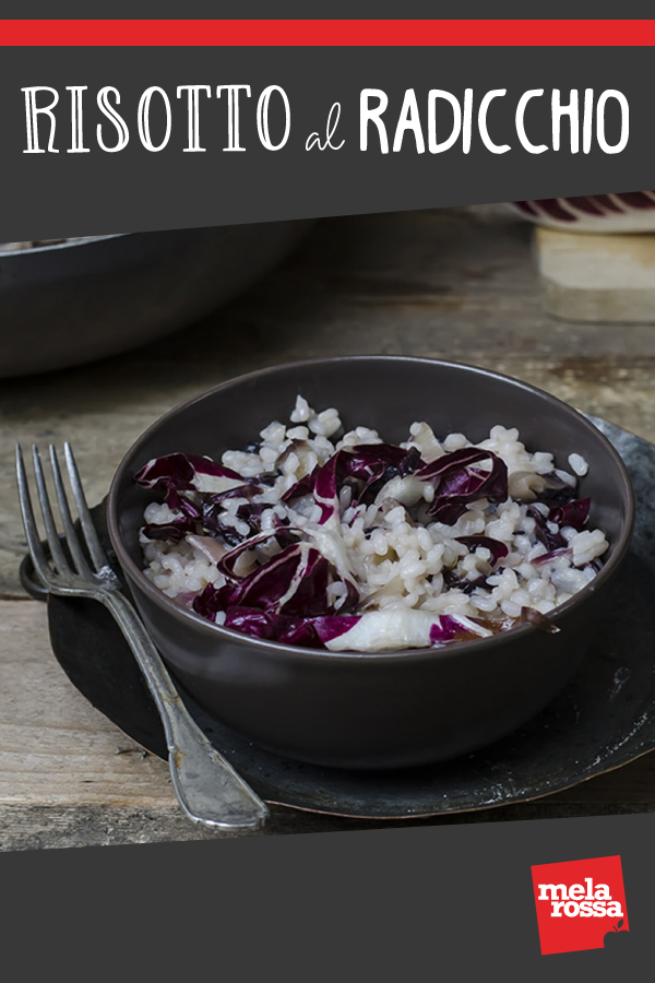 Risotto al radicchio: un primo piatto veloce e dietetico