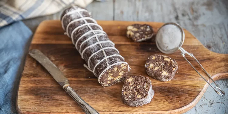 salame di cioccolato light