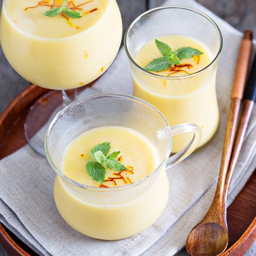 Smoothie di mango e zafferano