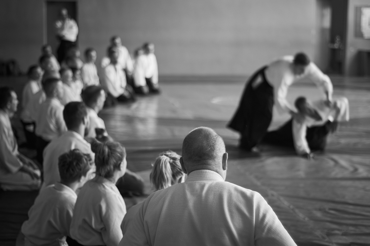 aikido: allievi e tecnica