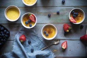 Creme brulee: la ricetta senza panna
