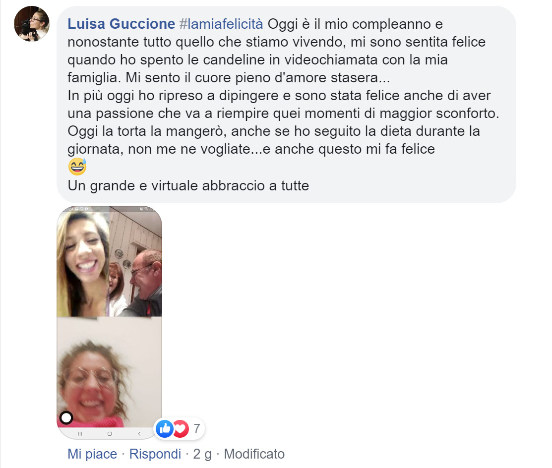 #lamiafelicità luisa guccione