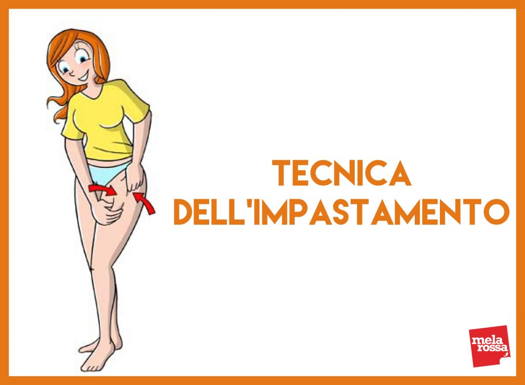 massaggio anticellulite: tecnica dell'impastamento