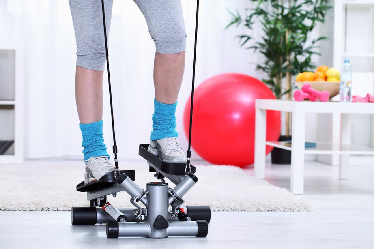 palestra in casa: lo step