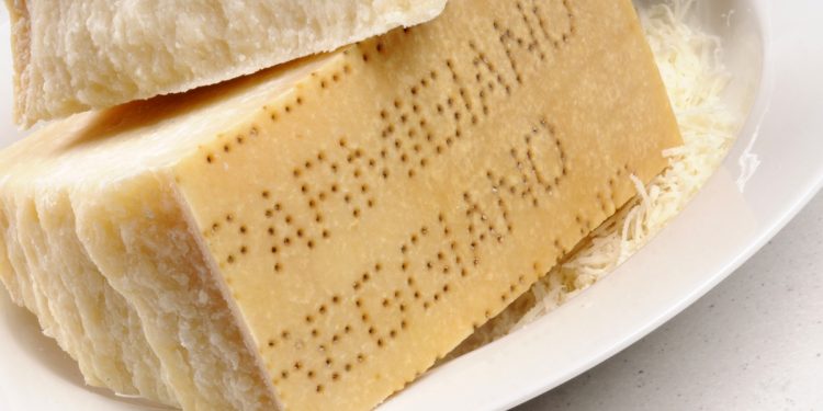 Il parmigiano reggiano è tra i prodotti italiani a Dop più amati