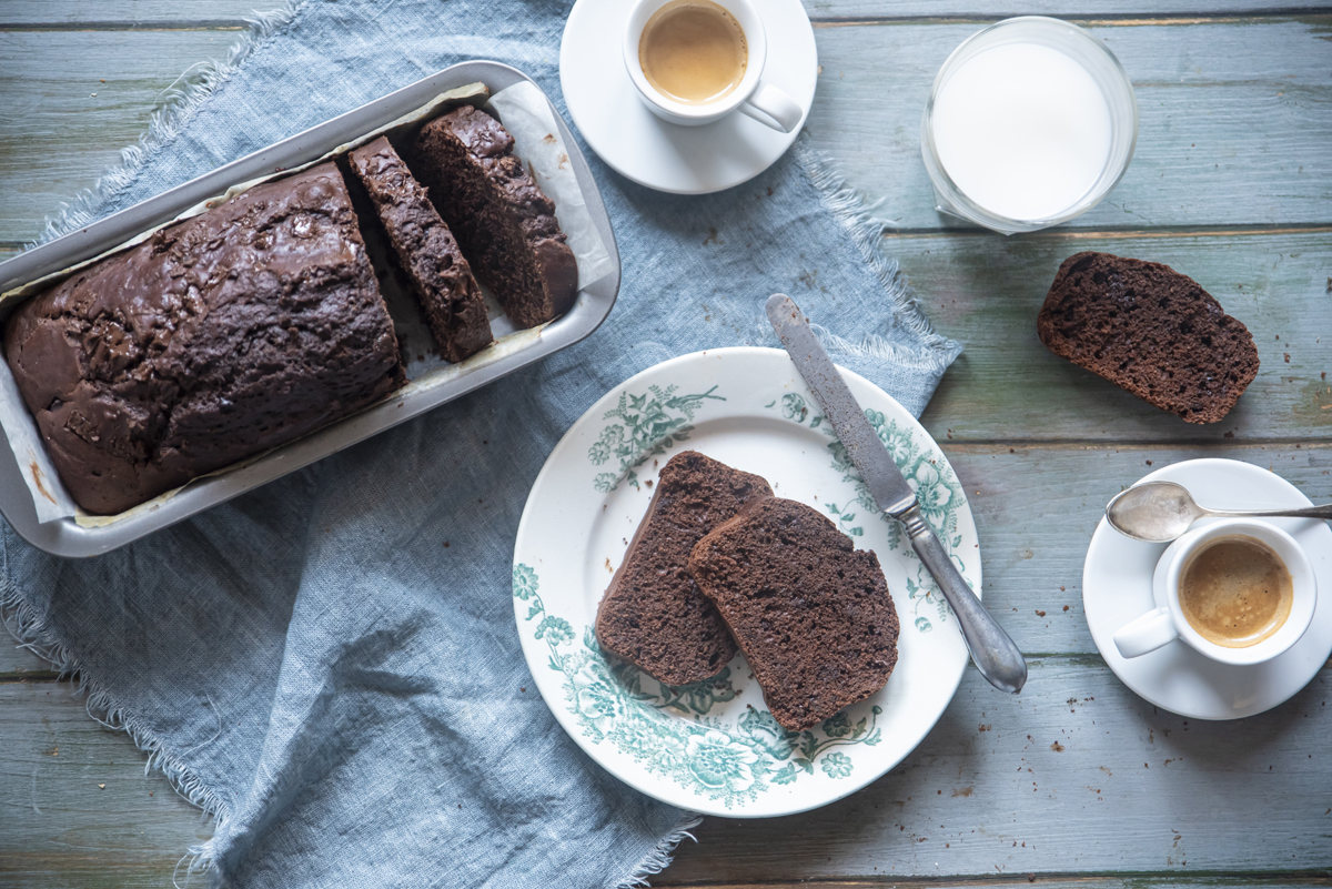 plumcake al cioccolato