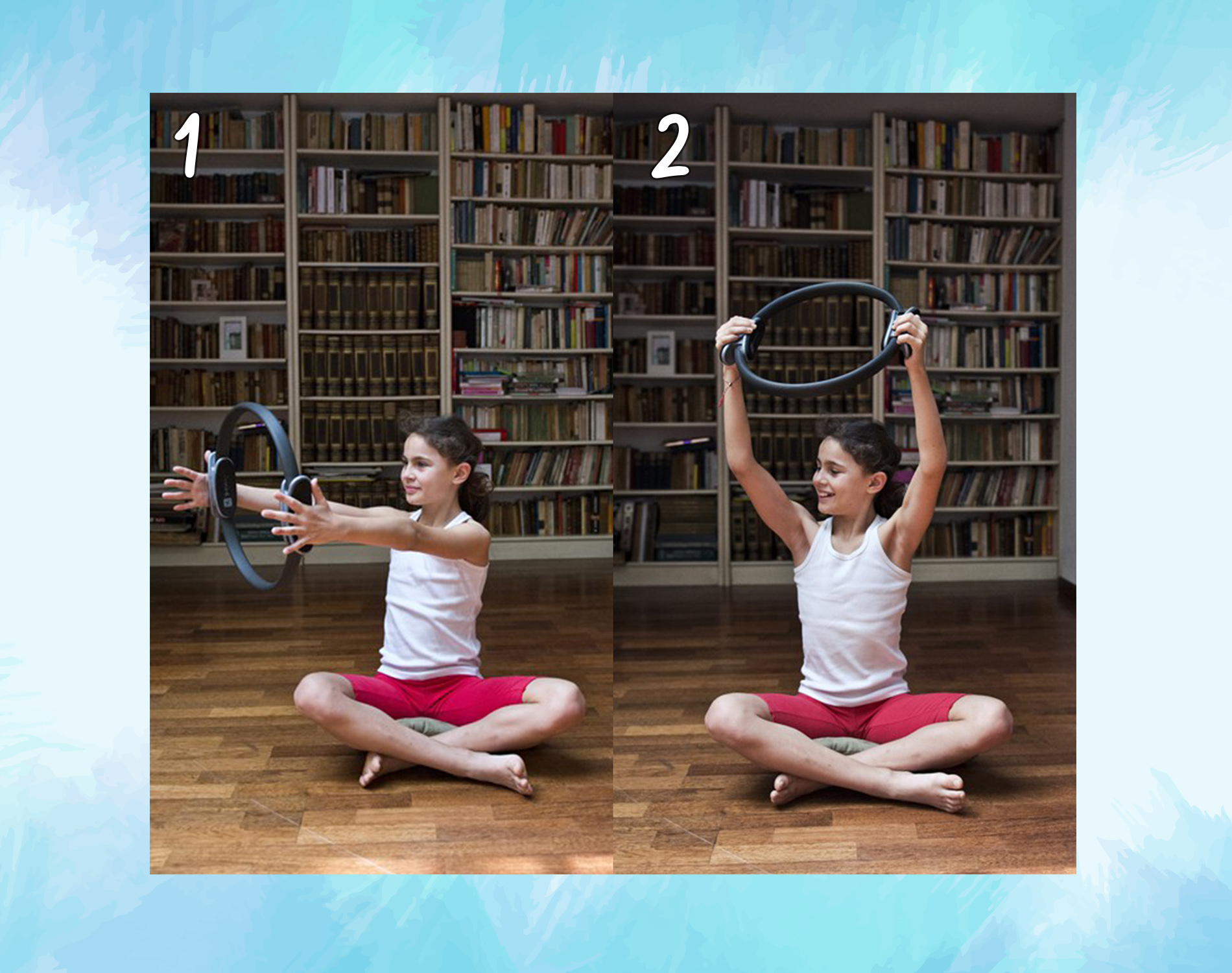 spine twist: ring pilates