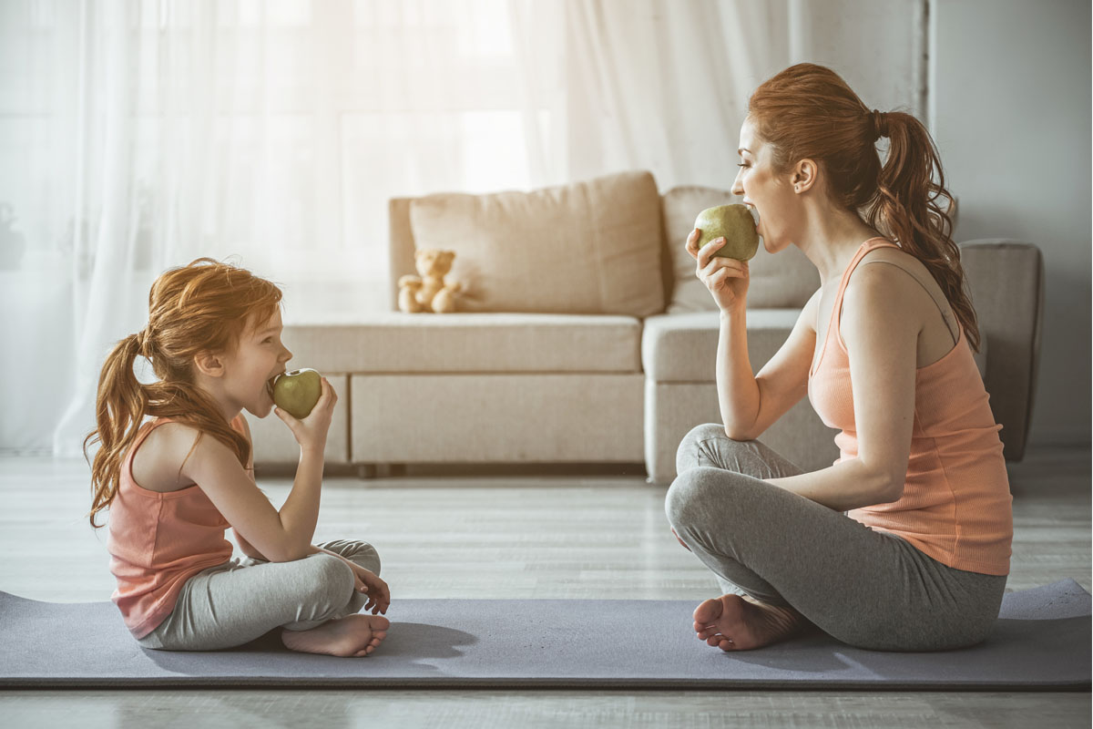 sport a casa cosa mangiare prima e dopo allenamento