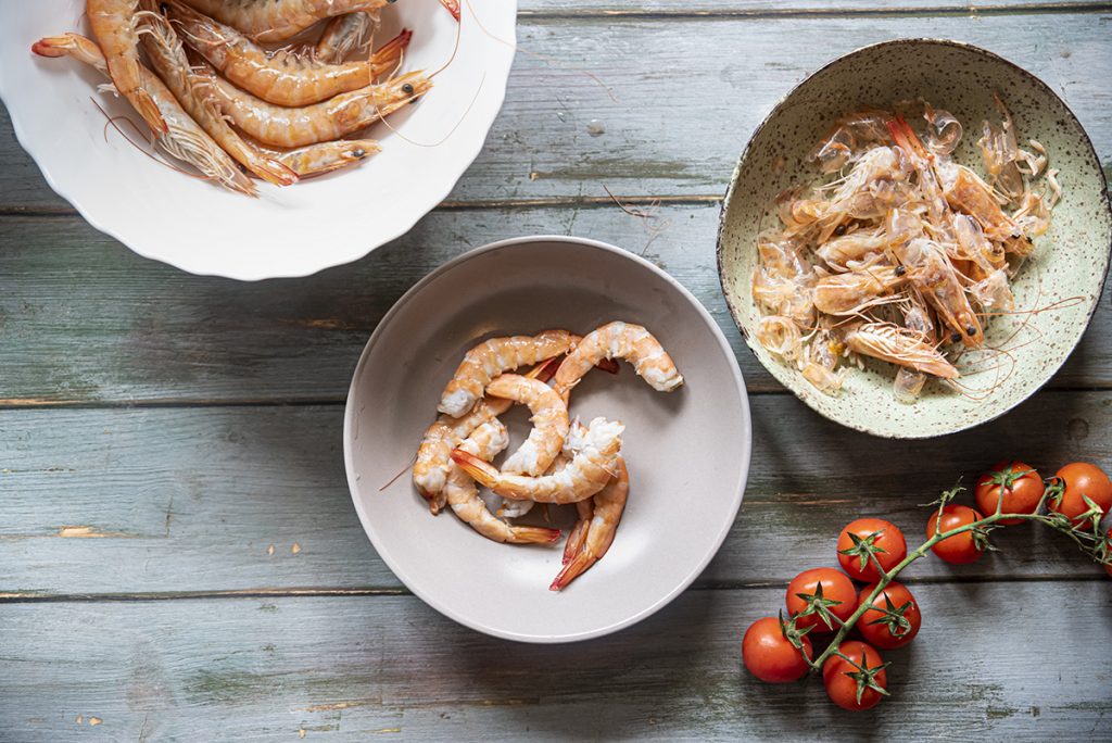 risotto alla pescatora gamberi