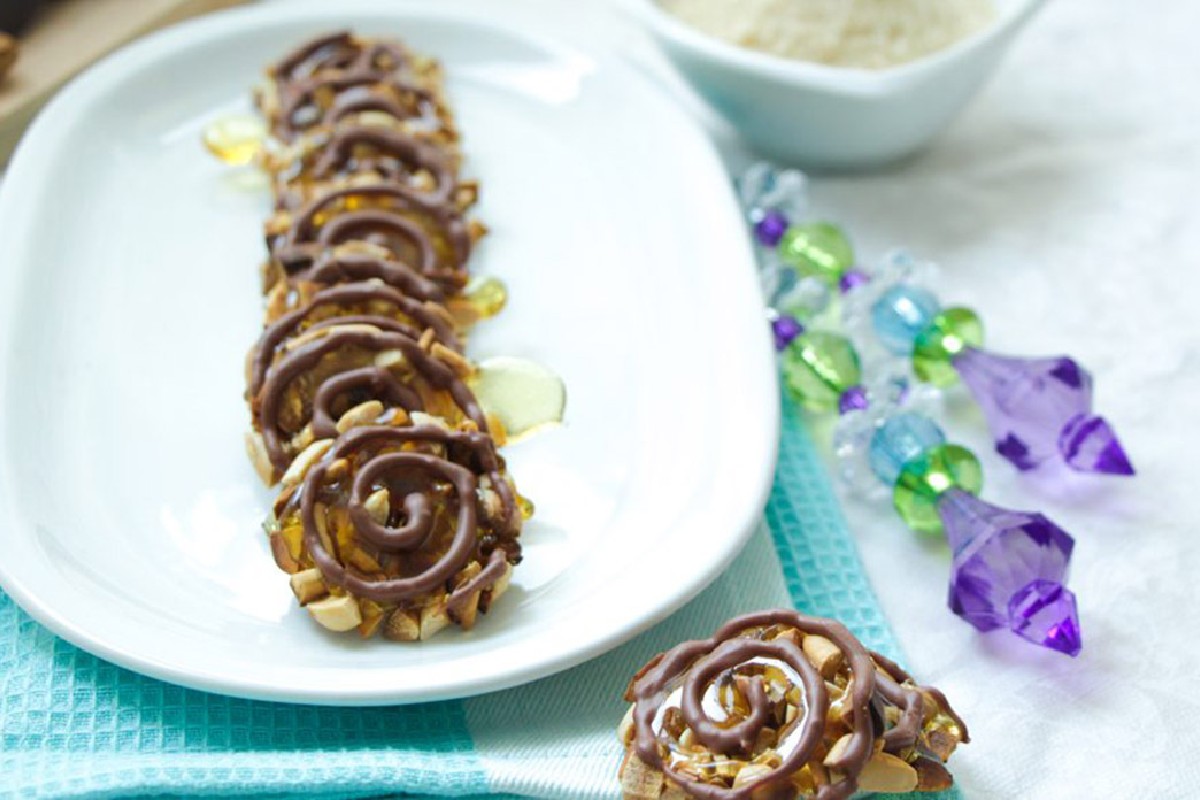 biscotti alle mandorle e cioccolato fondente