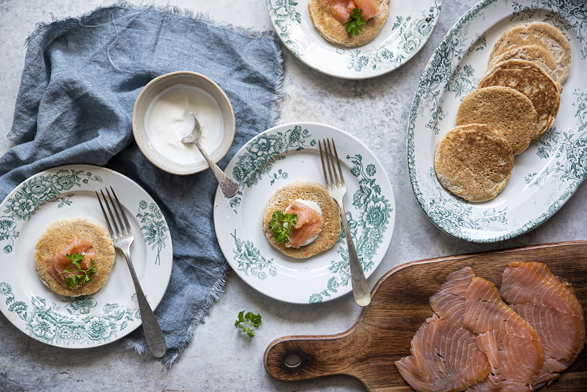 aperitivo blinis integrali