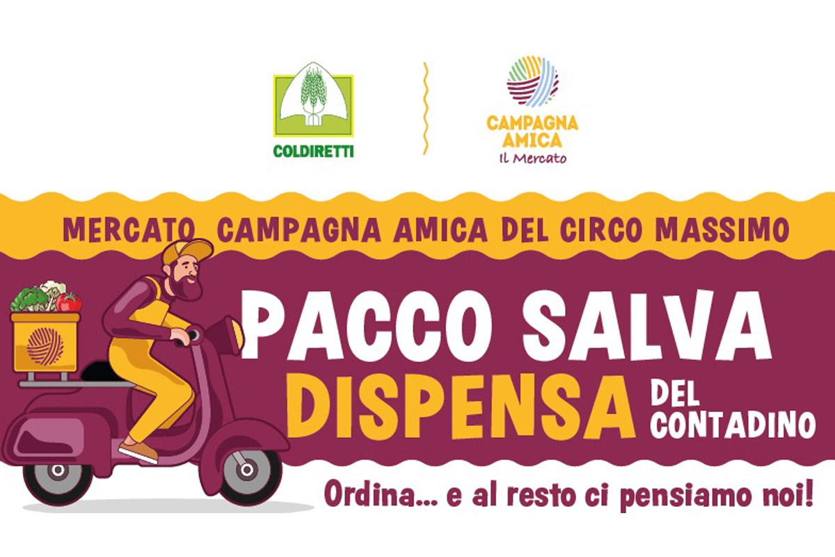 Campagna Amica Pacco Salva Dispensa a domicilio Roma