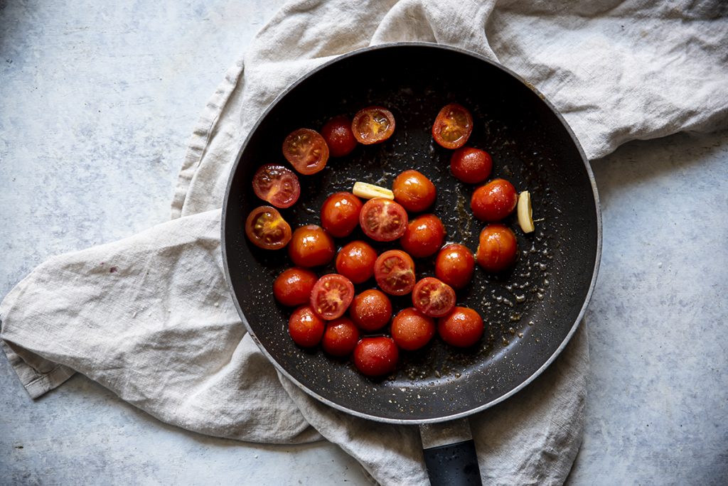 crepes alle verdure pomodorini