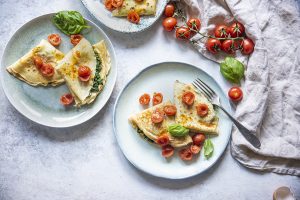 Crêpes salate alle verdure, una ricetta saporita e leggera