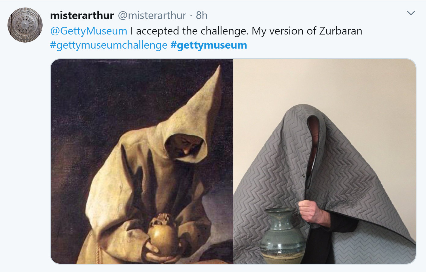 Getty Museum challenge Mrarthur