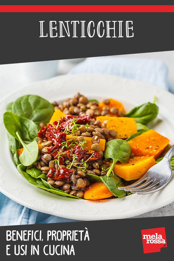 lenticchie: cvalori nutrizionali, benefici e ricette