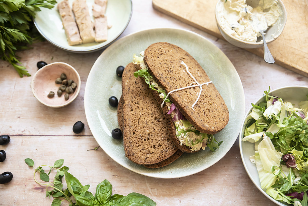 panino con mousse di tonno