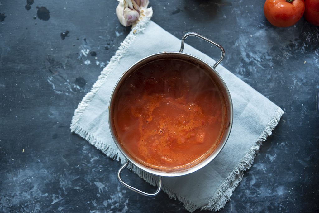 pappa al pomodoro riposo