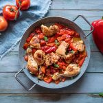 ricetta pollo con peperoni