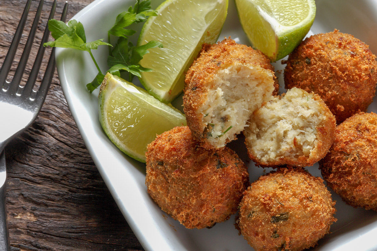 Polpette di merluzzo al forno