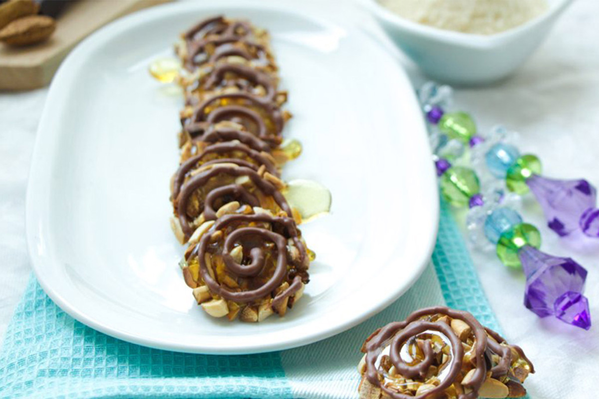 Ricette con cioccolato: biscotti alle mandorle e cioccolato fondente