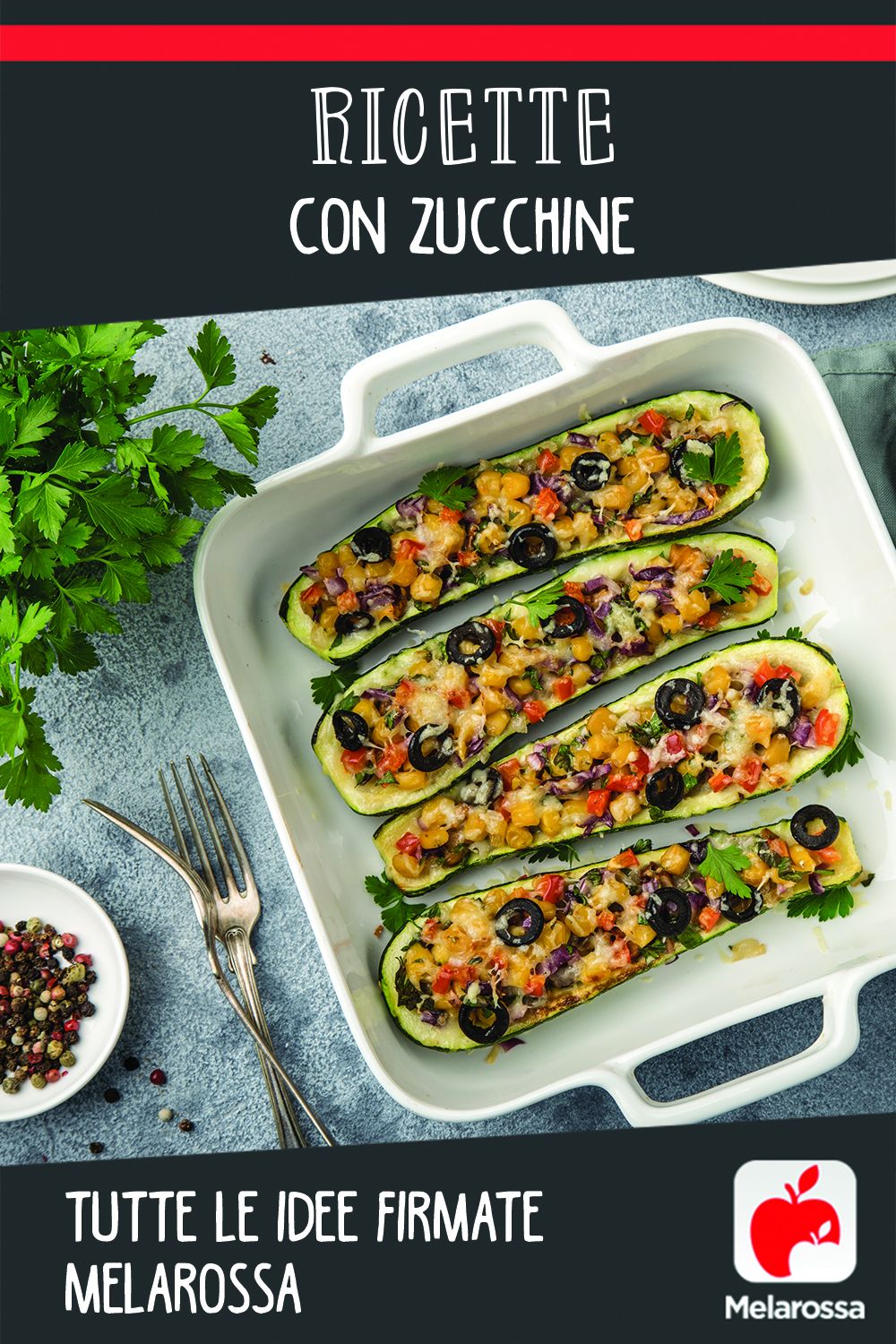 Ricette con zucchine: Pinterest