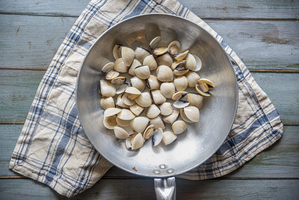 risotto pescatora vongole