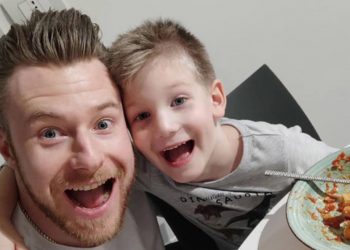 Ivan Zaytsev, gara casalinga di piegamenti con il figlio Sasha