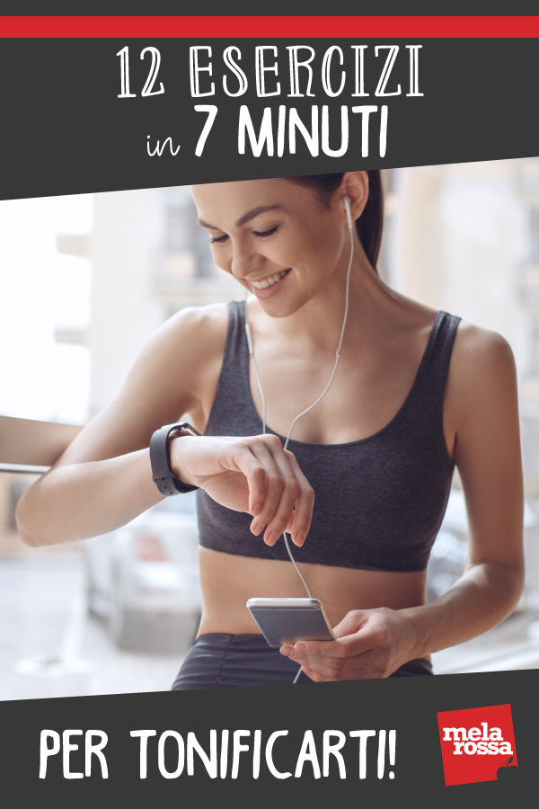 allenamento 12 esercizi in 7 minuti ad alta intensità