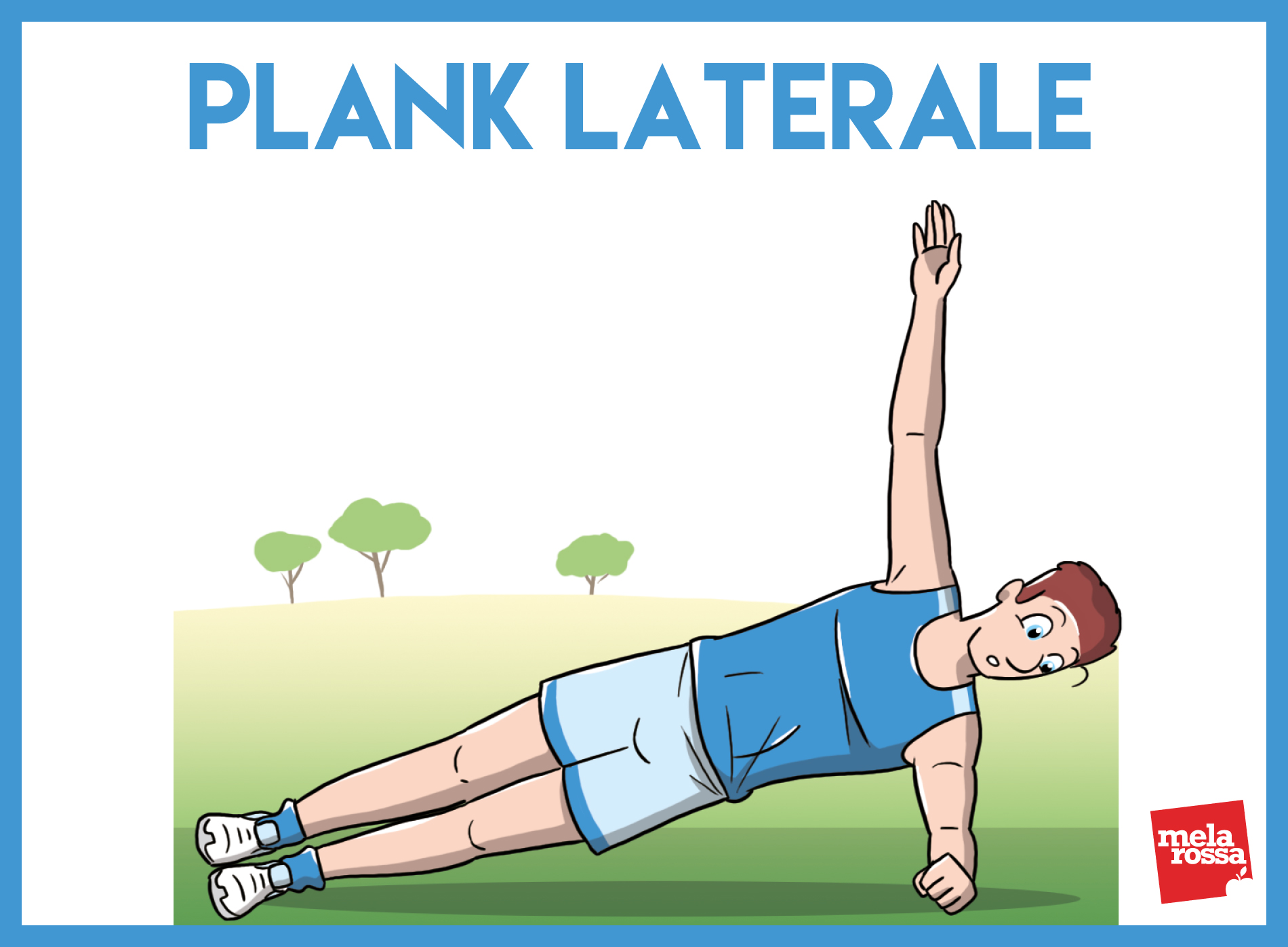 allenamento funzionale: plank laterale