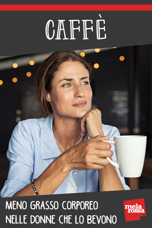 caffè legame consumo e grasso corporeo donne