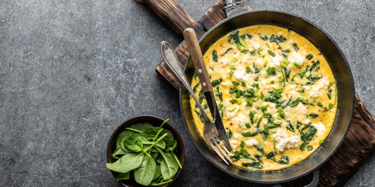 frittata alle erbe aromatiche e origano