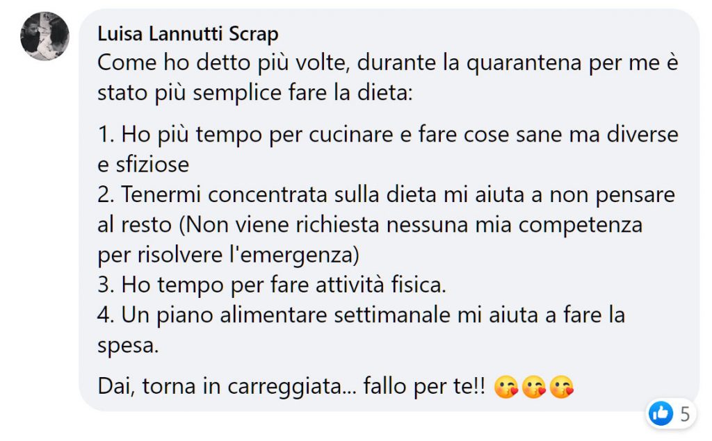 dieta melarossa alimentazione quarantena